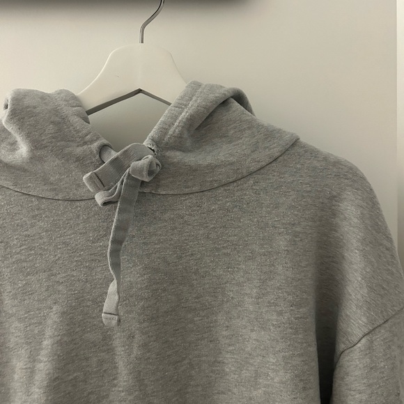 Small/Medium gray aerie hoodie!!🫶🏼 “offline by aerie oversized fleece hoodie” - Picture 3 of 4